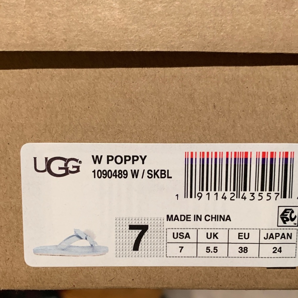 UGG Women's Poppy Sandals - Light Blue